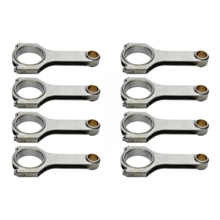 House CRS5400S3D2000 5.4 in. Forged 4340 Steel H-Beam Rods with 2.12 in. Pin for Small Block Ford HO3622703